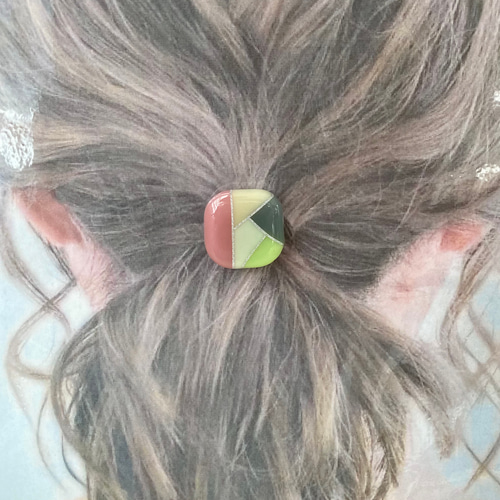 ヨウム　レジンヘアゴム　カラーのみ ヨウム レジンヘアゴム カラーのみ