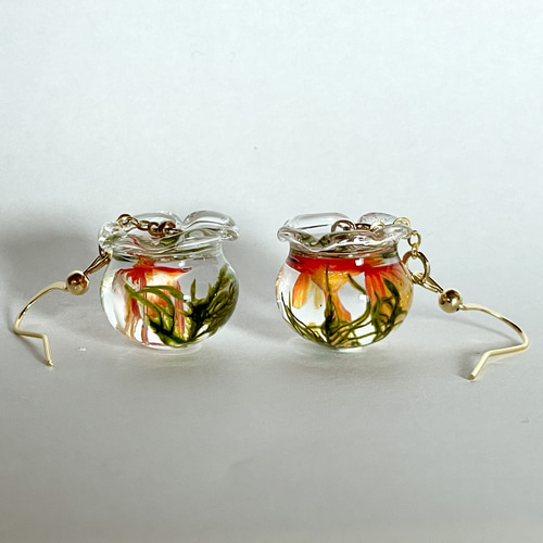 和雑貨/ピアス】ハンドメイド試作：準備中