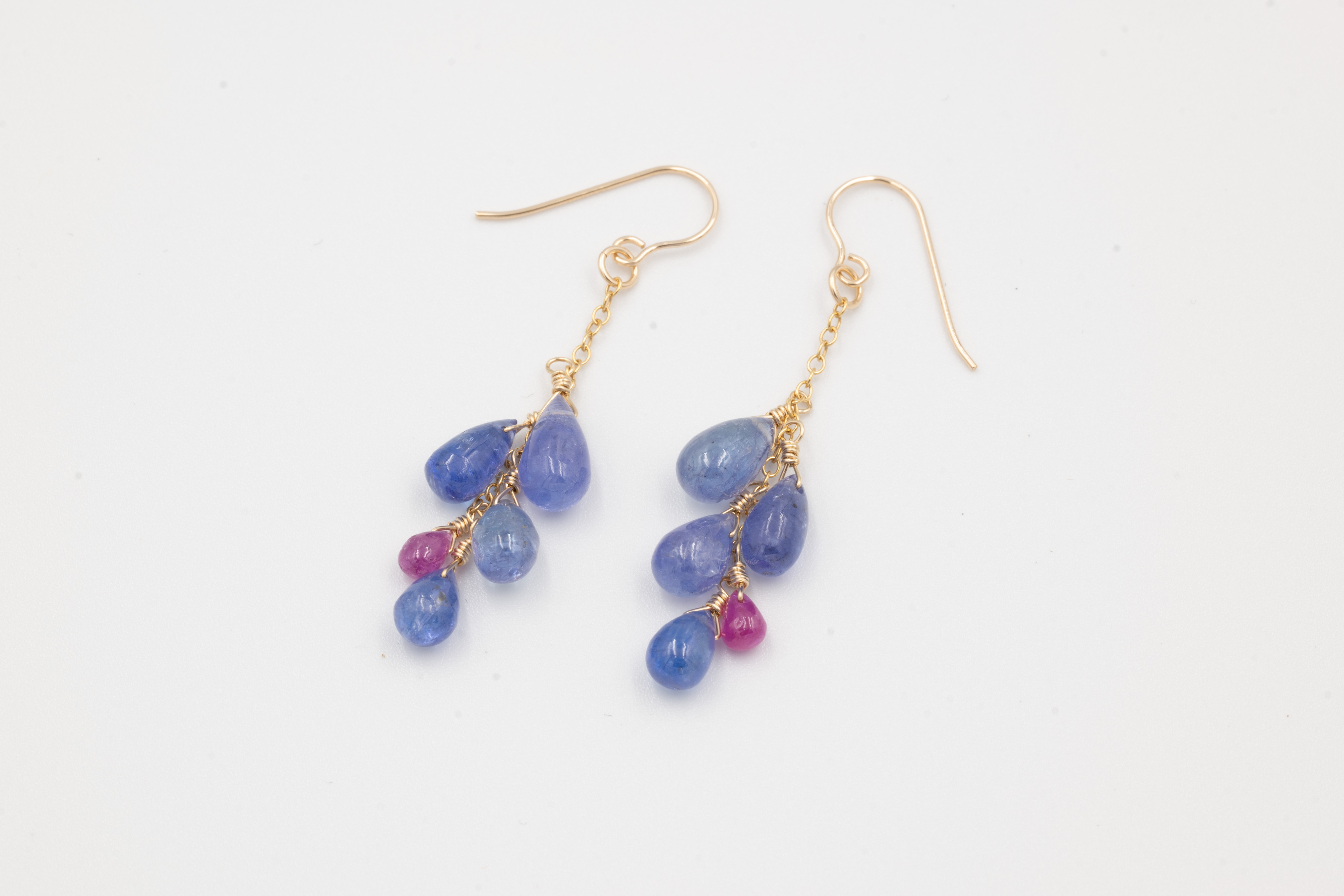 タンザナイトのピアス1