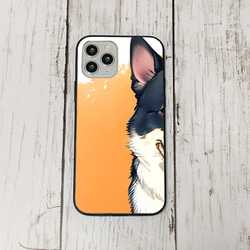 iphoneケース2-5-45 iphone 強化ガラス 犬・いぬ・ワンちゃん 箱14 かわいい アイフォン iface 1枚目の画像