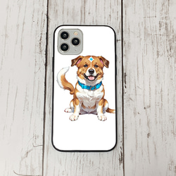 iphoneケース2-5-46 iphone 強化ガラス 犬・いぬ・ワンちゃん 箱14 かわいい アイフォン iface 1枚目の画像
