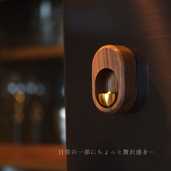 ドアベル 磁石 風鈴の音 冷蔵庫 鈴 ドア開け閉め音 夏らしい 2枚目の画像