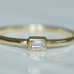 K10製　ダイヤモンドのリング 1枚目の画像