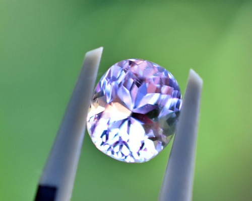 ピンククンツァイト Kunzite Pt900クンツァイト ダイヤモンドリング (NO.48751