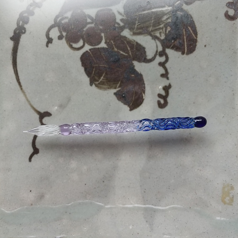 ガラスペン「夜明け前」　ガラス製スポイト付属（約1ｍｌ）