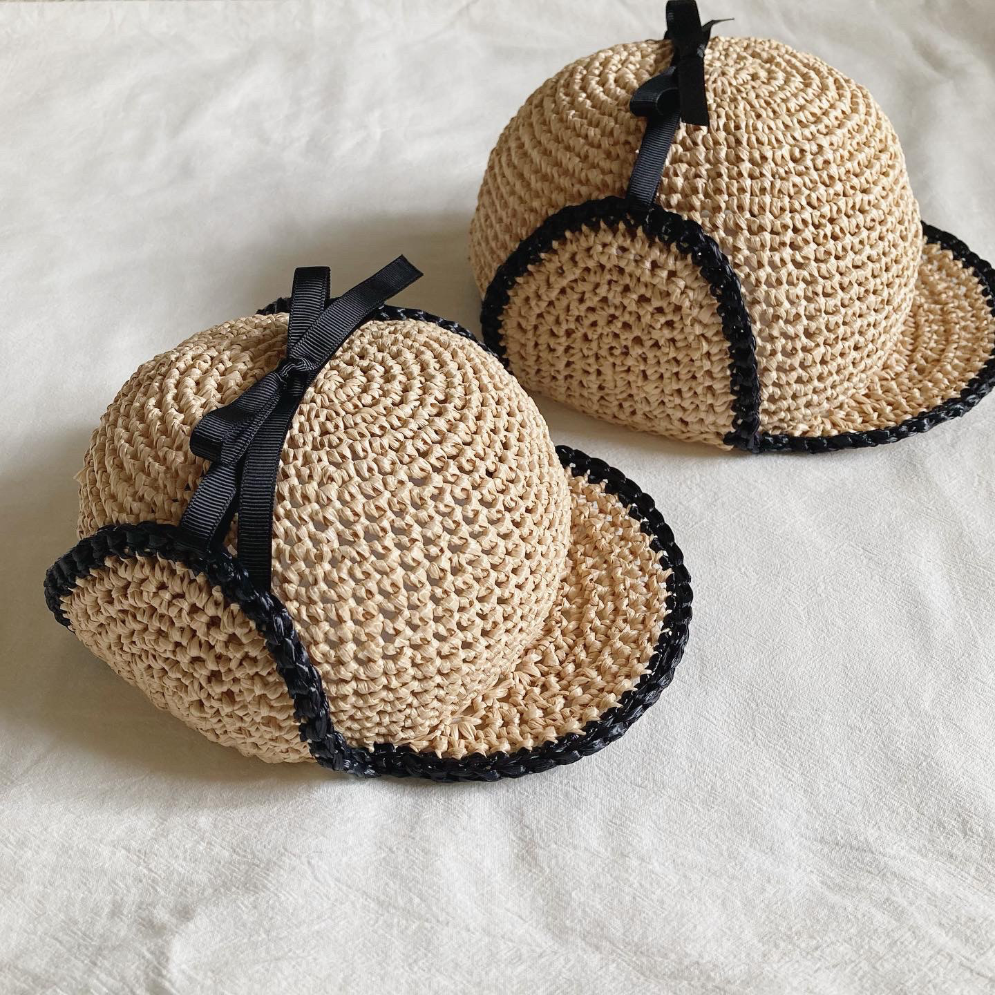 オーダー受付中麦わら帽子ハンドメイド