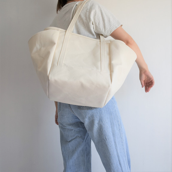 LOOK2 TOTE BAG(キナリ) 12枚目の画像