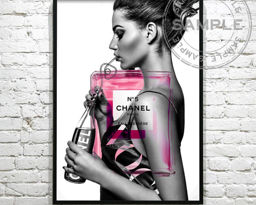 249] インテリア アートポスター ブランドオマージュ 海外アート