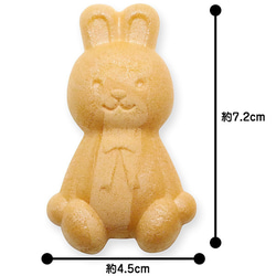 うさの手作りもなか うさぎの形をした最中セット (10個入り) 個包装 箱入り グルテンフリー賞味期限1ヵ月　父の日 8枚目の画像