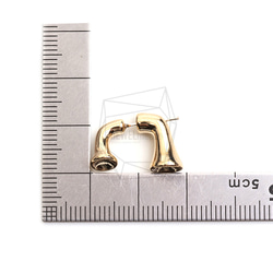 ERG-2460-G【2SET】珍珠耳環，珍珠柱耳環12mm X 21mm 第5張的照片