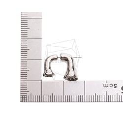 ERG-2460-R【2SET】珍珠耳環，珍珠柱耳環12mm X 21mm 第5張的照片