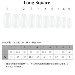 サイズ確認用チップ 10枚目の画像