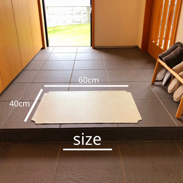 スタイリッシュ　フロアマット(玄関マット室内) 3枚目の画像