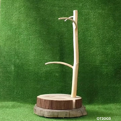 【1点物】天然ヒノキの、小鳥の止まり木 No.2003 2枚目の画像
