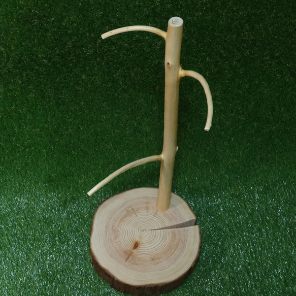 【1点物】天然ヒノキの、小鳥の止まり木 No.2003 5枚目の画像
