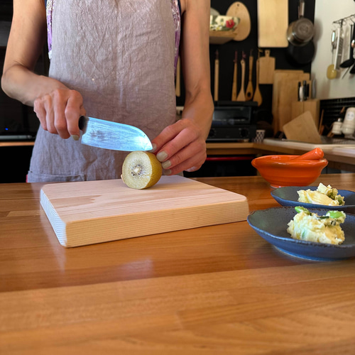 まな板 木製 日本製 青森ヒバ 一枚板 38cm/22cm 長方形 登場 引き出物