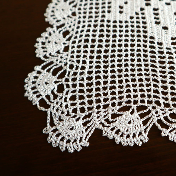 [OUTLET Made in Cappadocia] OYA Crochet 40x26cm Doily 第3張的照片