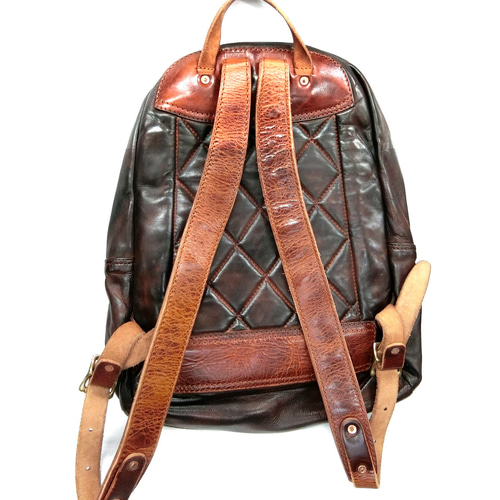 リュック 本革 ヌメ革 アンティーク調 オリジナル メンズ BAG リュック 