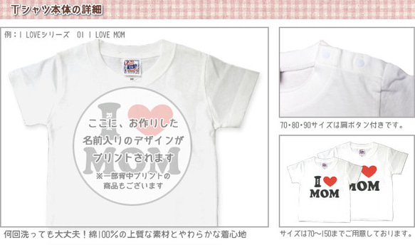 クマカップケーキ　1歳誕生日　名前入りベビーＴシャツ(半袖) 4枚目の画像