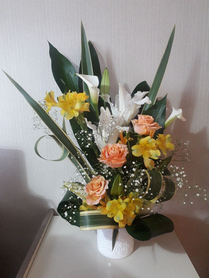 生花アレンジ！