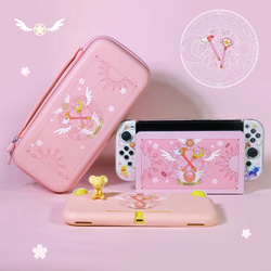 Nintendo Switch OLED Lite ケース 桜レバーケース ベースケースと収納