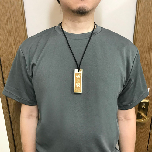 喧嘩札 木札 ネックレス オーダーメイド ストラップ 根付 家紋 喧嘩札 木札 ネックレス オーダーメイド ストラップ 根付 家紋