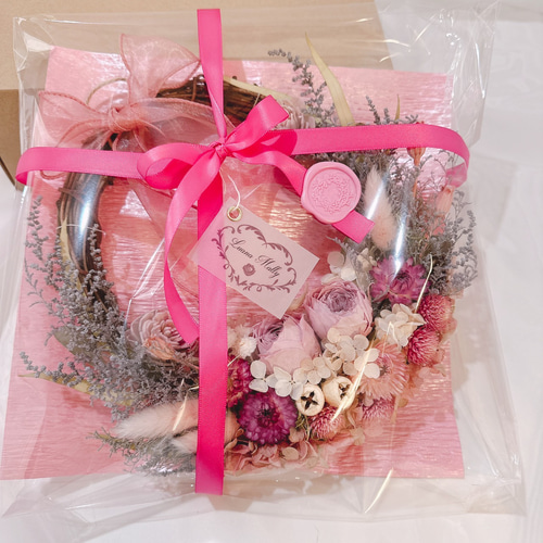 秋色くすみ系ピンクのハーフリース – 上品な秋の decor •ᴗ•ꕤ