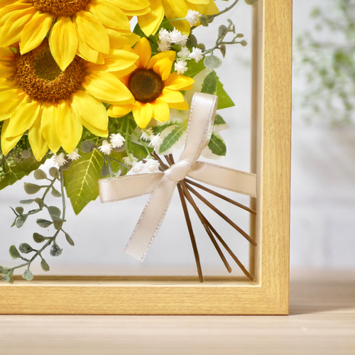 ひまわりの花束 アートフラワー nozomi 通販 16235184｜Creema(クリーマ)