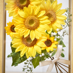 ひまわりの花束 3枚目の画像
