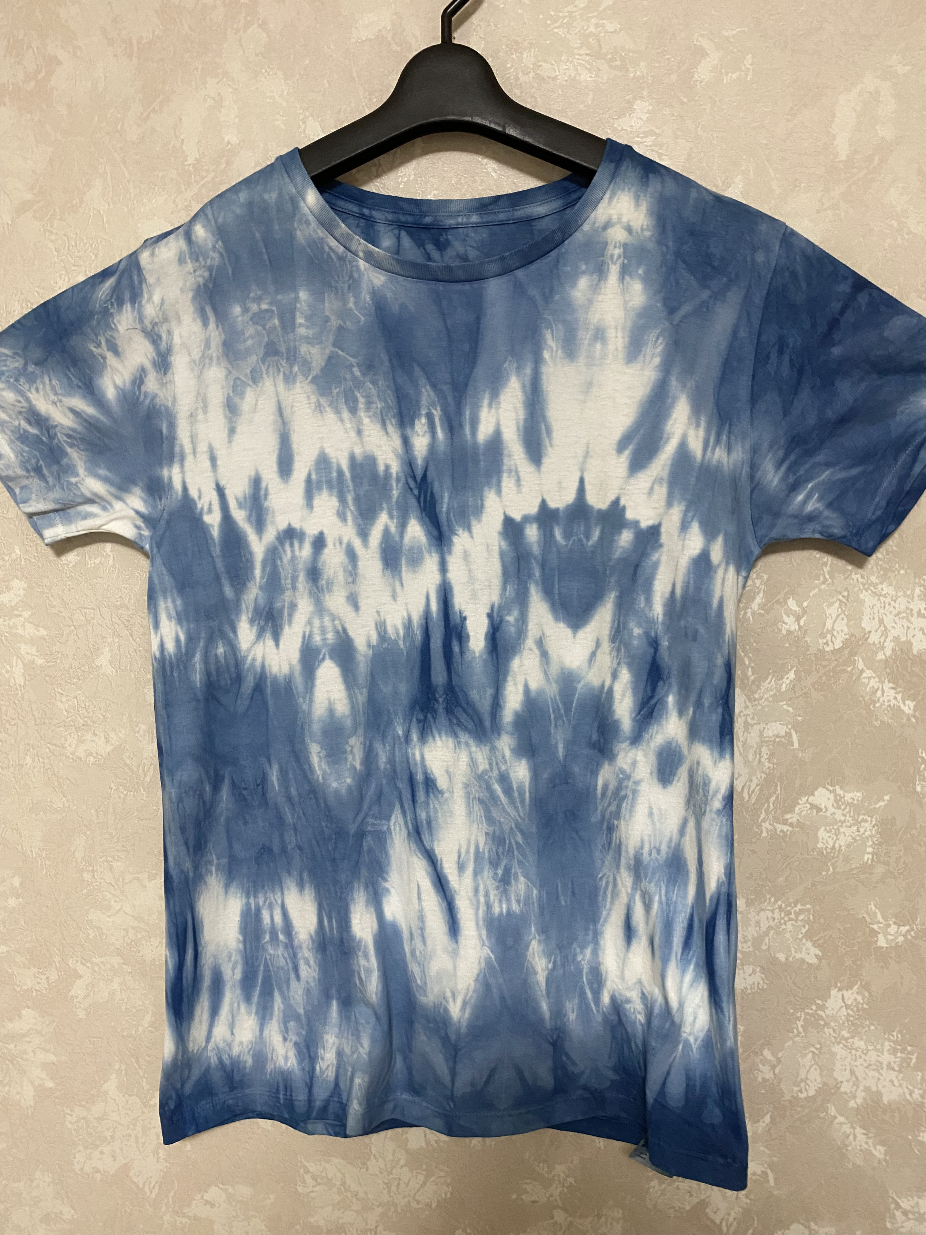 藍染めTシャツ(濃淡絞り染め) Tシャツ GOODWAY 通販｜Creema