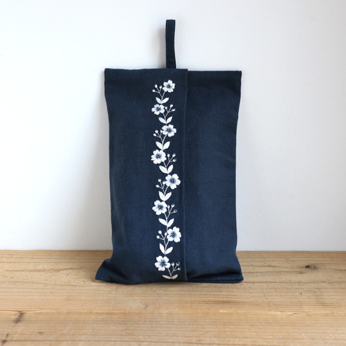 刺繍　ティッシュカバー　ボックスティッシュ　オーダーメイド 刺繍ティッシュカバーボックスティッシュオーダーメイド