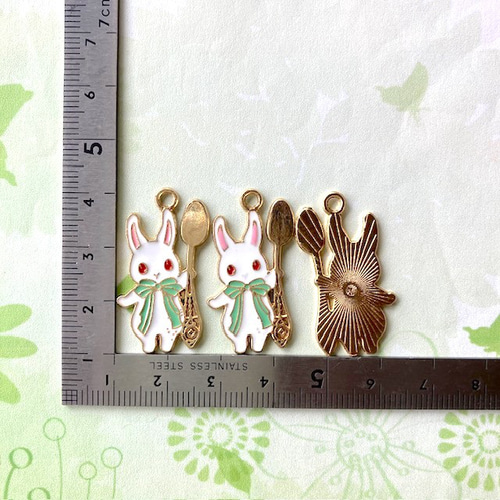 うさぎ　ゴシック　リボン　猫　５個セット 専用 ロボン うさぎ 5個 うさぎゴシックリボン猫5個セット