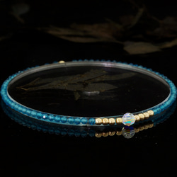 輕奢風托柏石14K包金 GF Swarovski 配珠水晶手鍊 ( Topaz Bracelet ) 第4張的照片