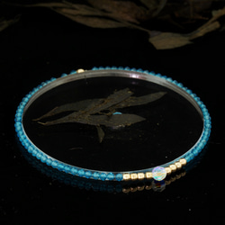 輕奢風托柏石14K包金 GF Swarovski 配珠水晶手鍊 ( Topaz Bracelet ) 第6張的照片