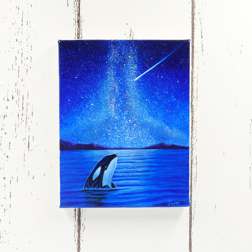 アクリル原画】宇宙 約10×10cm - mf-artworks - BOOTH