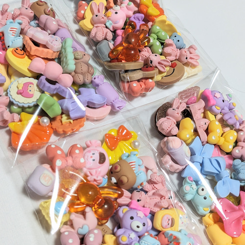 お得】デコパーツB品パック(60g) デコパーツ Uuuna 通販 16236670  