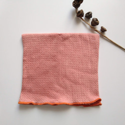 ナチュラル 草木染 ヨガウェア 茜染×槇染 ハンドメイドウェア レギンス 茜染め - ISTIST -草木染めの服- naturalcolor/design