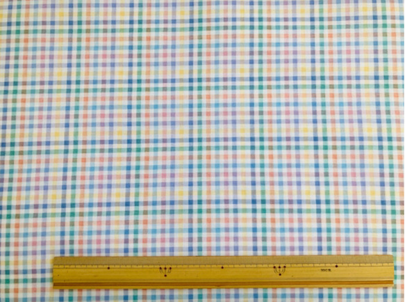 ラスト1 スウィートギンガム　約75×110cm sweet gingham Michael Miller 3枚目の画像