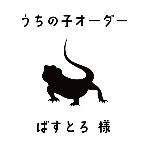 ばすとろ様専用【うちの子オーダーオーナメント】 1枚目の画像