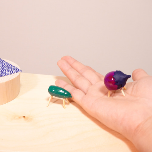 緑玉色 飾り 馬 置物