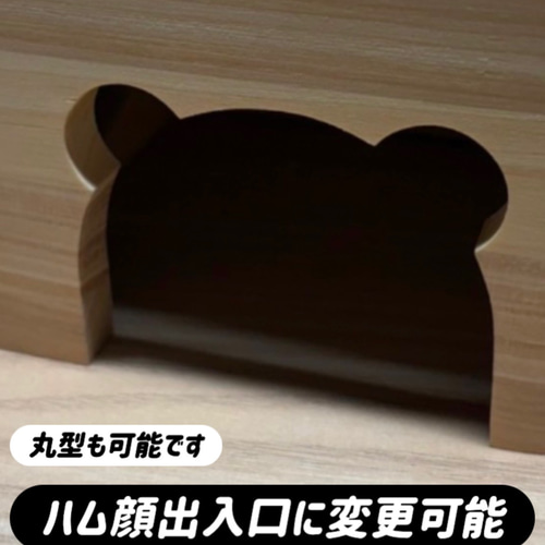ハムスター グラスハーモニー450専用ロフトハウス 階段付属