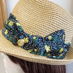促銷價 ★ 草帽❤️ 設計絲帶草編折疊帽 米色 L號（頭圍57cm） 尺寸可調節 第8張的照片