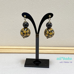 ヒョウ柄 ピアス の人気通販｜Creema(クリーマ) ハンドメイド・手作り