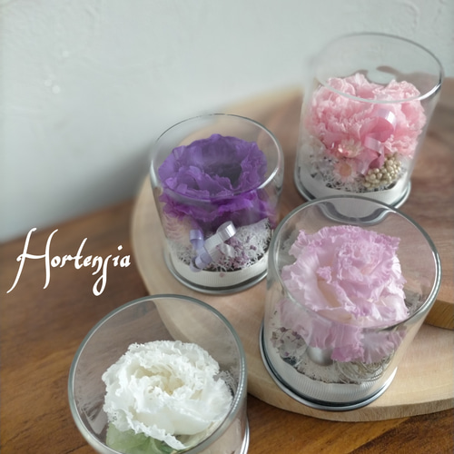 小さなお供え花 Sトルコキキョウ ヒューネラル ドーム 仏花