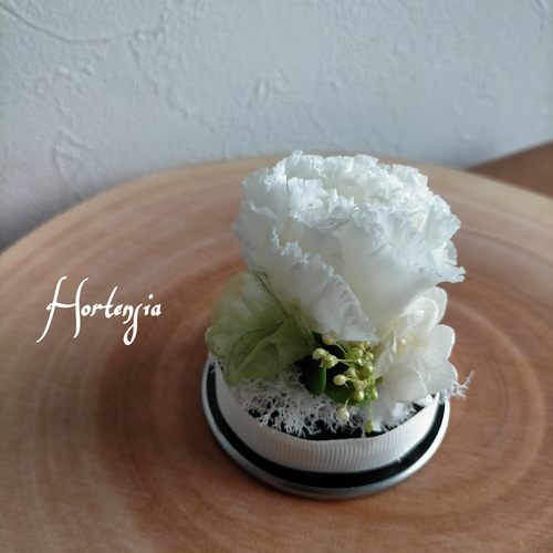 小さなお供え花 Sトルコキキョウ ヒューネラル ドーム 仏花