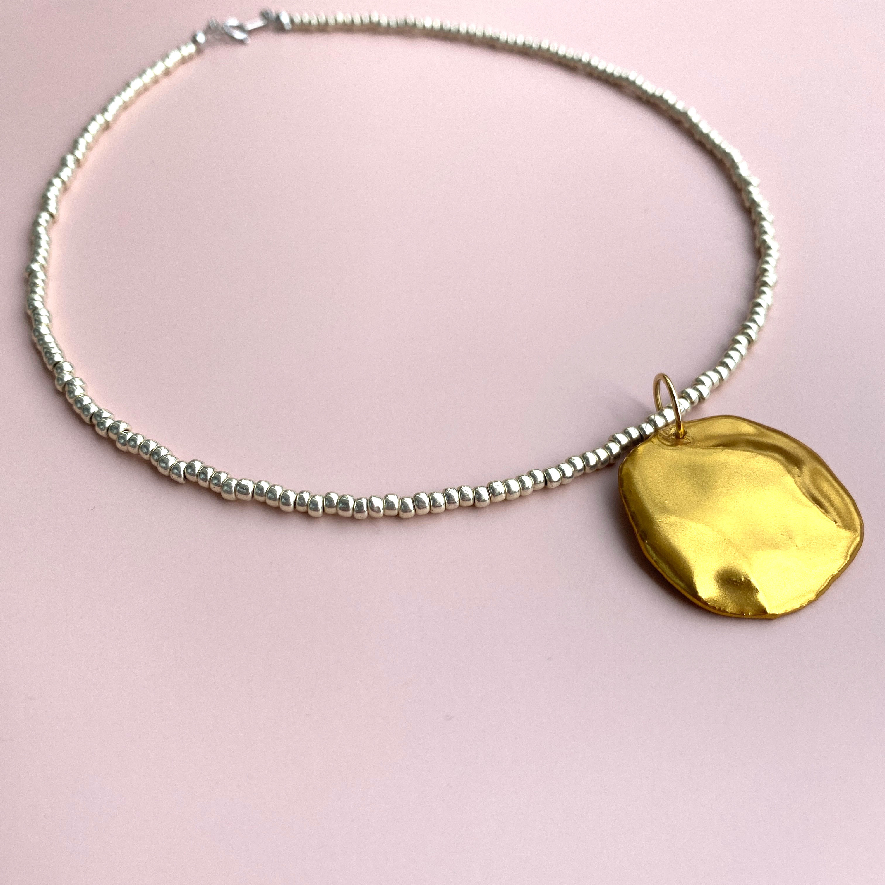 ＜2way＞ Bold circle ネックレス