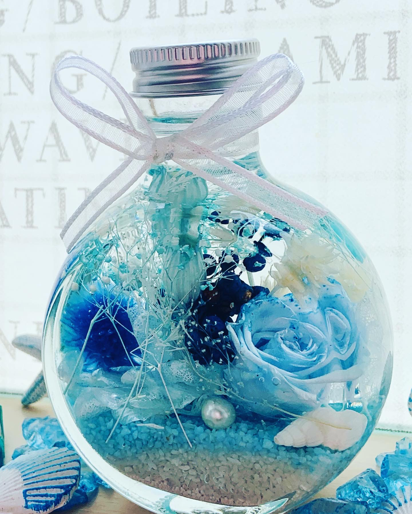 ❁.。 ハーバリウム 拭き取っ 。.❁ №362