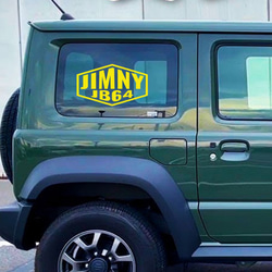 ジムニー系　SUZUKI系　Jimny ヘキサゴン転写ステッカー 7枚目の画像