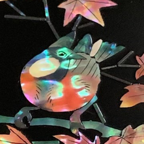 【美品】螺鈿細工　漆塗り　花鳥図　置物　インテリア　工芸品　美術品　A1465 美品】螺鈿細工 漆塗り 花鳥図 置物 インテリア 工芸品 美術品 A1465