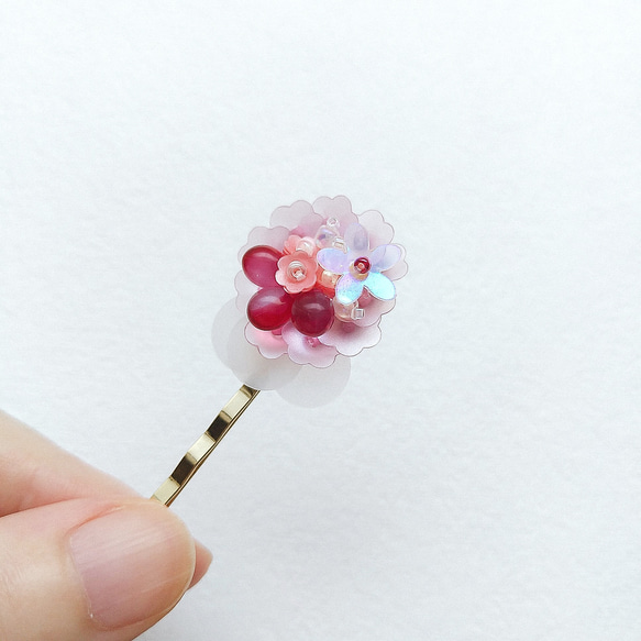 HAIR PIN/RASPBERRY 3枚目の画像